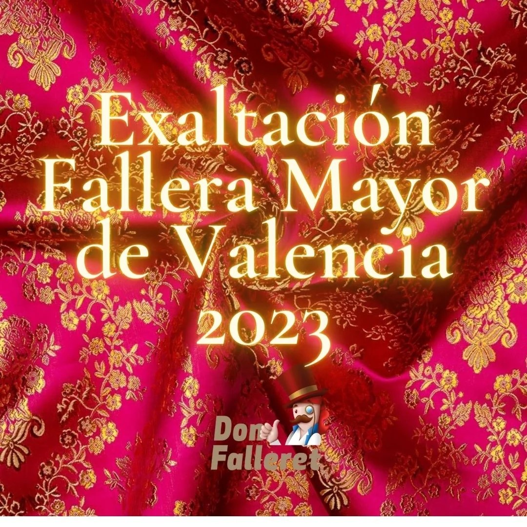 Exaltación de la Fallera Mayor de Valencia 2023 DIRECTO