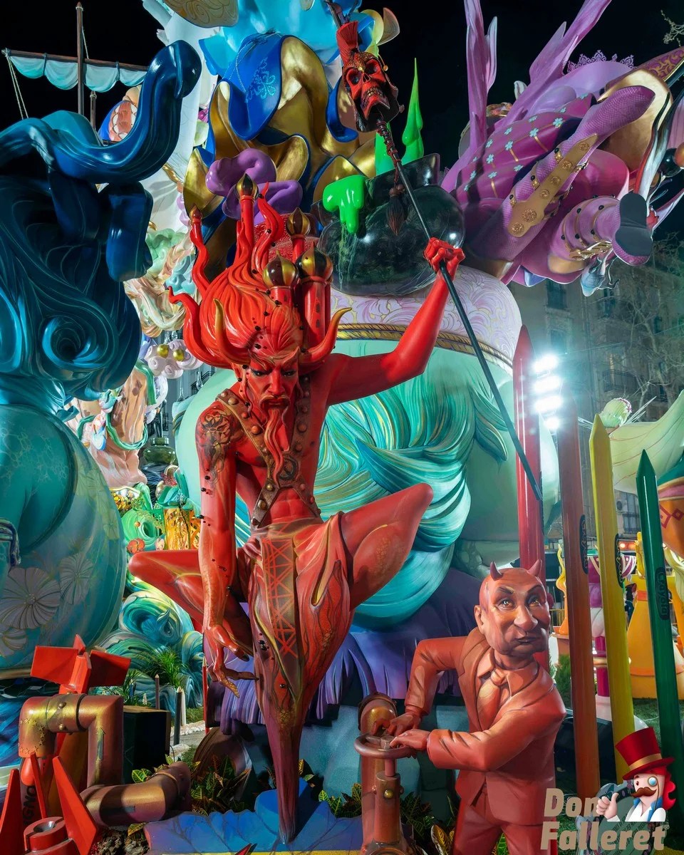 La Falla Exposición-Micer Mascó gana el Primer Premio de la Sección Especial de las Fallas 2023 13 Falla Especial Exposicio11 1