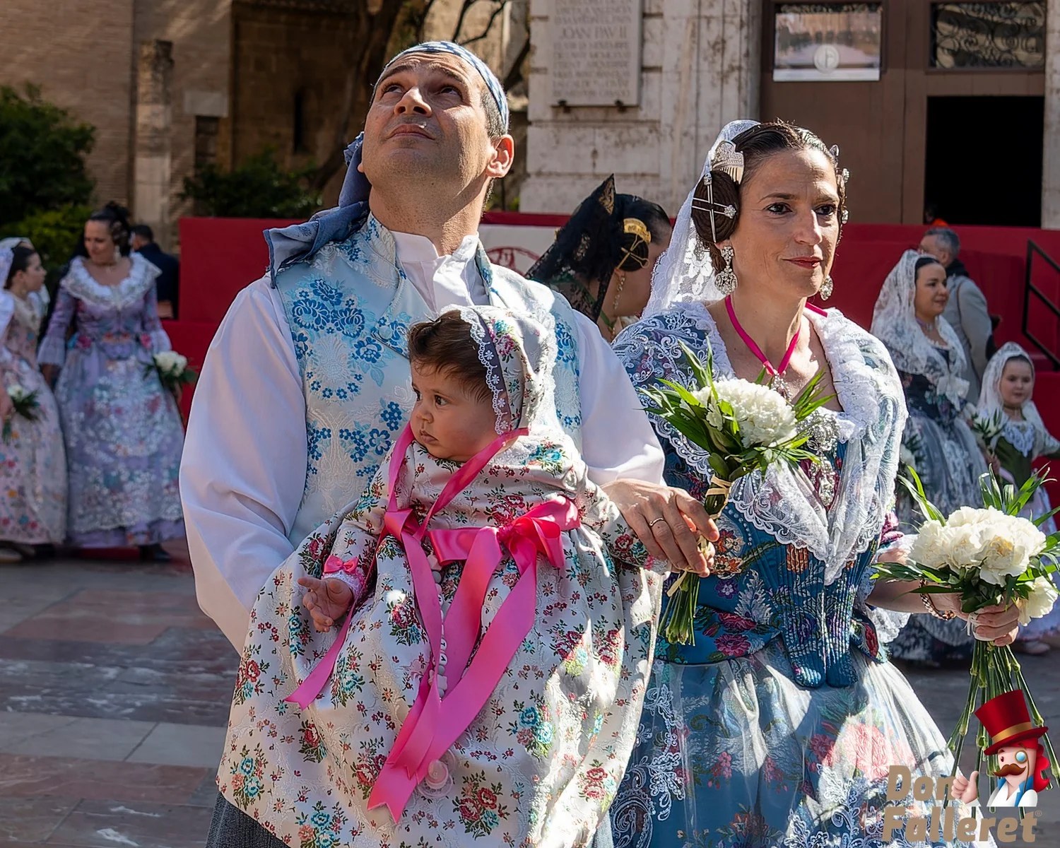 Ofrenda de Flores a la Virgen de los Desamparados - 17 de marzo - Comisiones Falleras 21 Ofrenda 17 14
