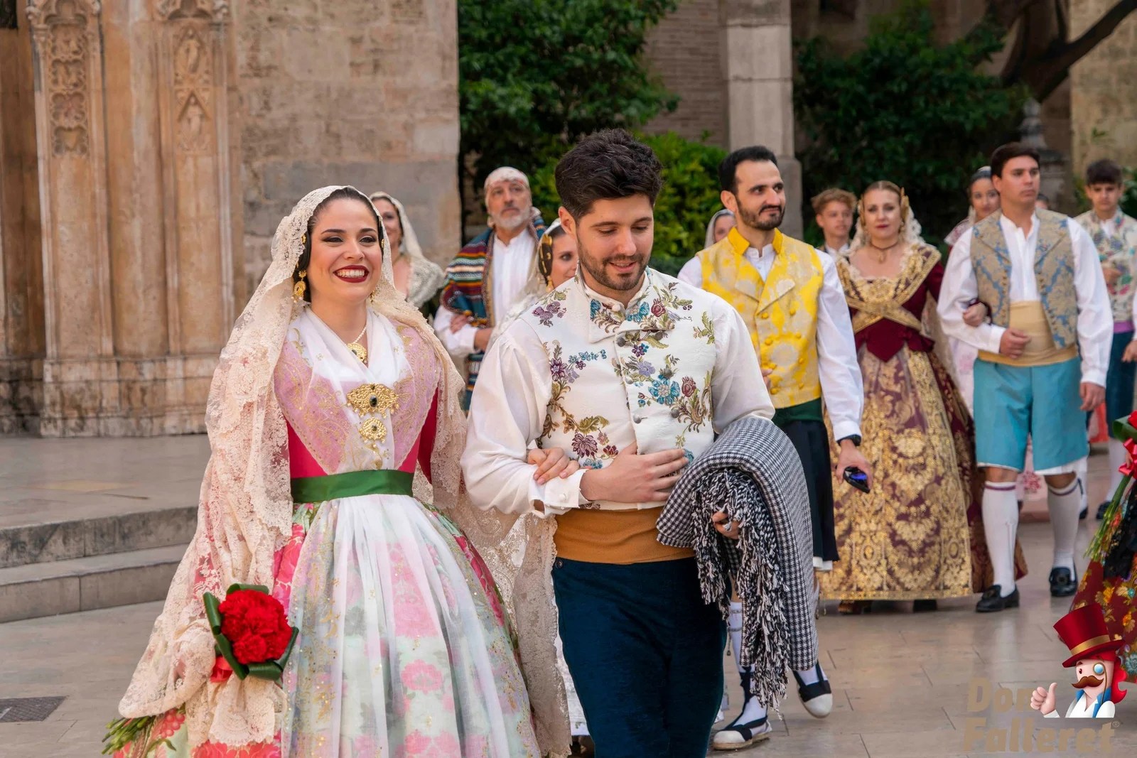 Ofrenda de Flores a la Virgen de los Desamparados - 17 de marzo - Comisiones Falleras 194 Ofrenda 17 187