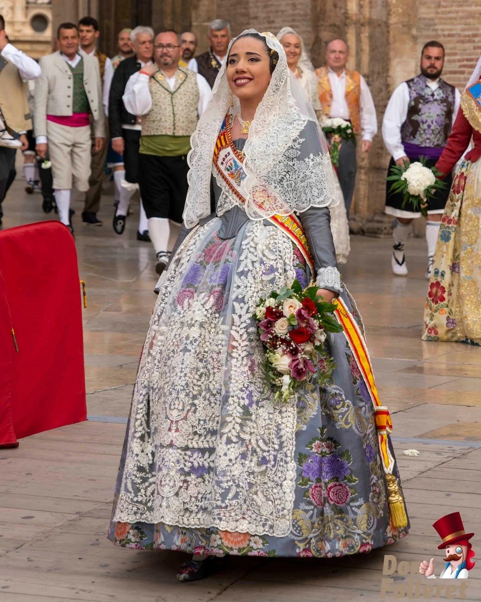Ofrenda de Flores a la Virgen de los Desamparados - 17 de marzo - Comisiones Falleras 206 Ofrenda 17 199