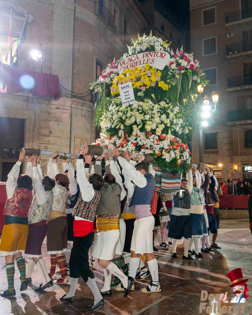 Ofrenda de Flores a la Virgen de los Desamparados - 17 de marzo - Comisiones Falleras 268 Ofrenda 17 261
