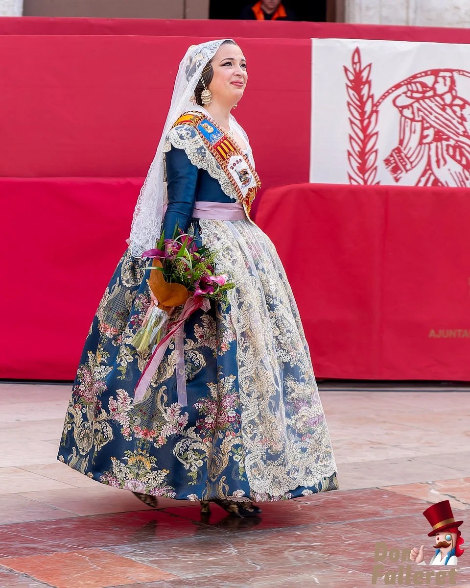 Ofrenda de Flores a la Virgen de los Desamparados - 17 de marzo - Comisiones Falleras 51 Ofrenda 17 44