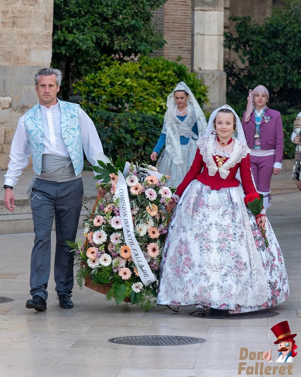 Ofrenda de Flores a la Virgen de los Desamparados - 17 de marzo - Comisiones Falleras 72 Ofrenda 17 65