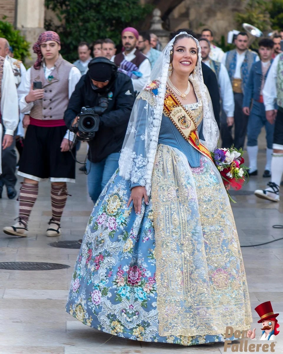 Ofrenda de Flores a la Virgen de los Desamparados - 17 de marzo - Comisiones Falleras 74 Ofrenda 17 67