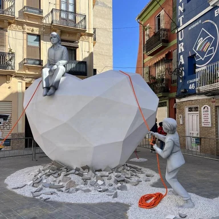 La Falla Sagunto-San Guillem, ganadora de La Reciclà 2023