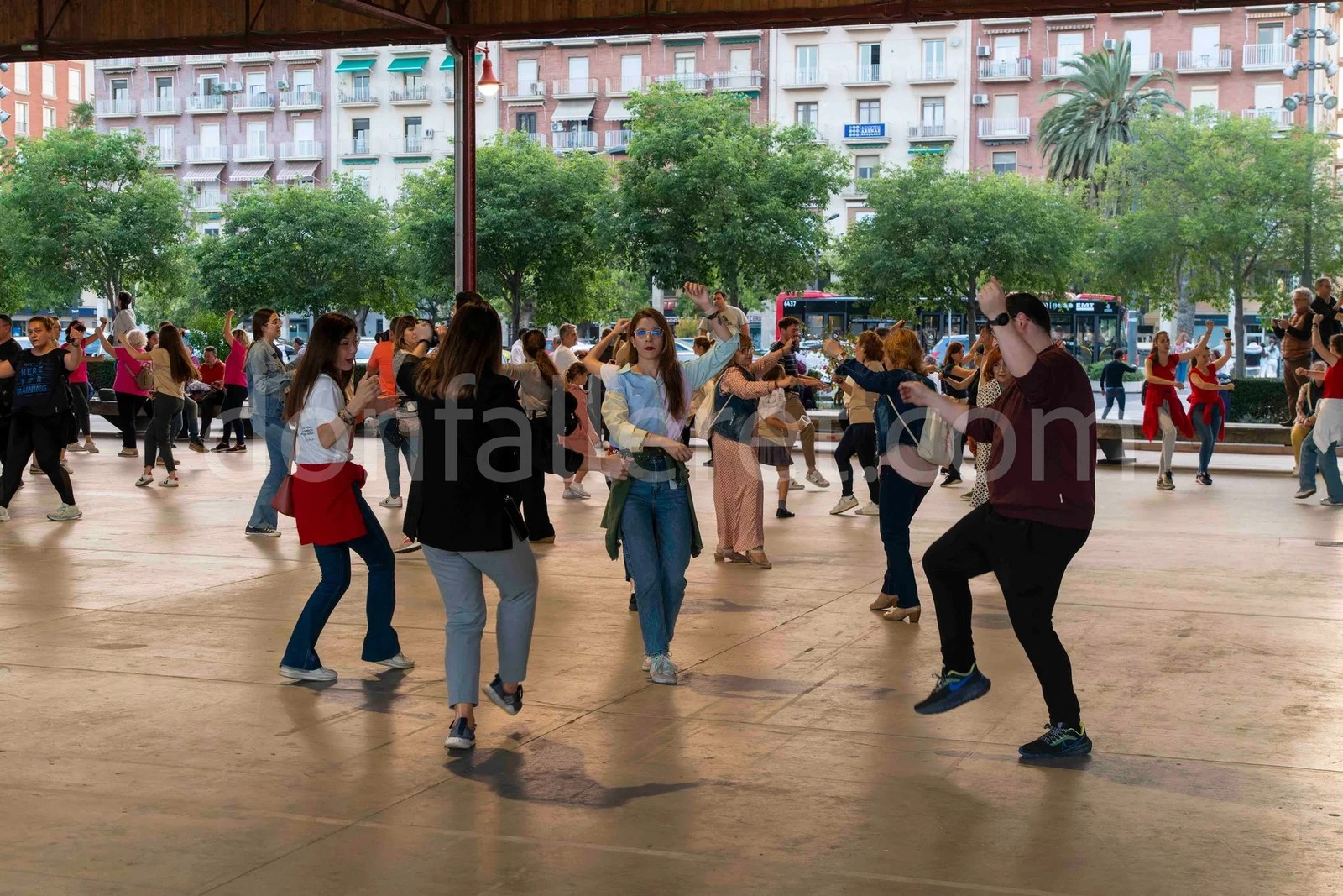 El ensayo general de la Dansà de las Fallas a la Virgen de los Desamparados en imágenes 6 Ensayo Dansa Virgen51