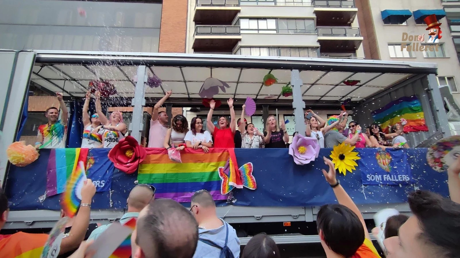 Amplio apoyo fallero a la celebración del Día Internacional del Orgullo LGTBIQ+ 3 Orgullo Fallas 2023 2