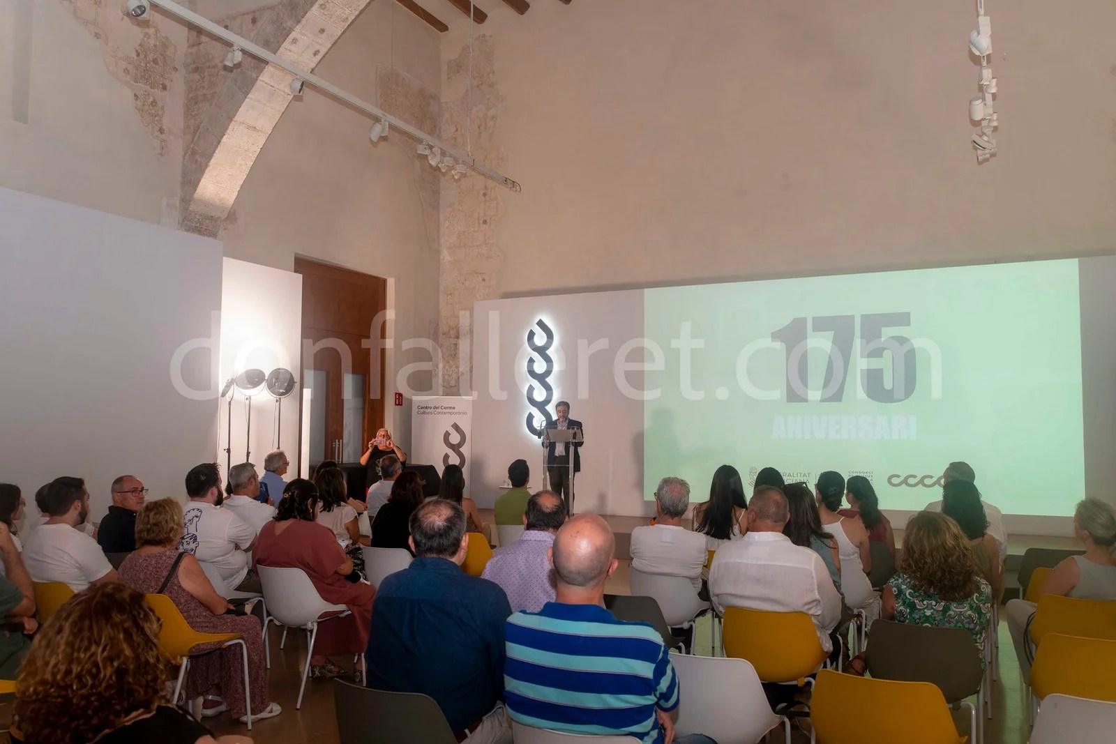 Comienzan las celebraciones por el 175 aniversario de la Falla Plaza Santa Cruz 5 175A StCruz Logo 2