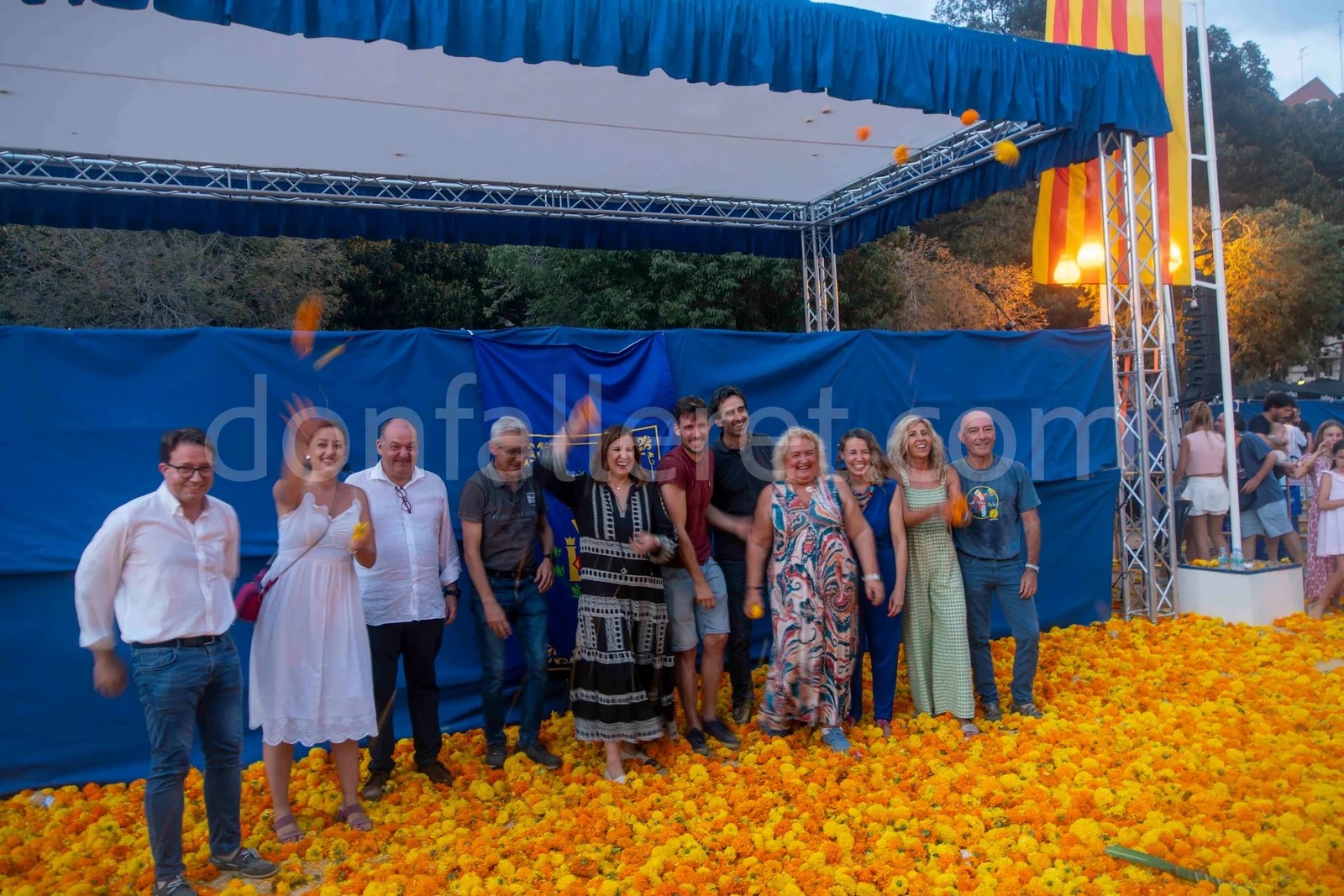 La Batalla de Flores pone el punto final a la Gran Fira de Valencia 78 Batalla Flors 145