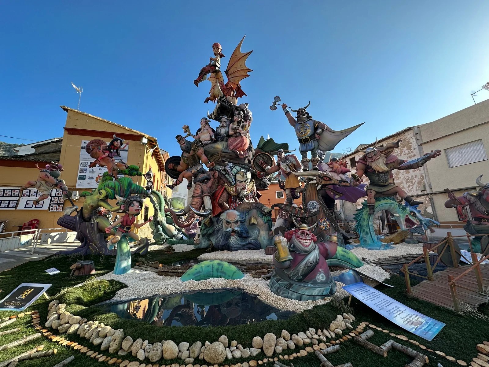 Cinc falles de Xàtiva competiran en secció Especial tant en cadafals grans com en infantils 1 Falla Raval Guanyadora 2023