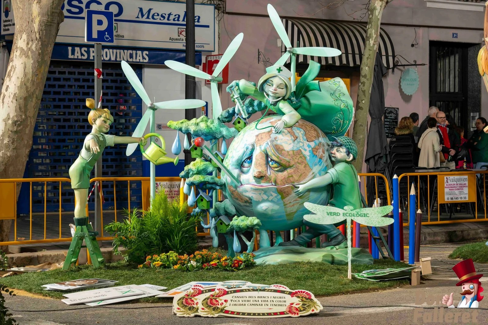 La Falla ganadora del 1º Premio de Sección Especial de las Fallas de Valencia 2023 en imágenes 1