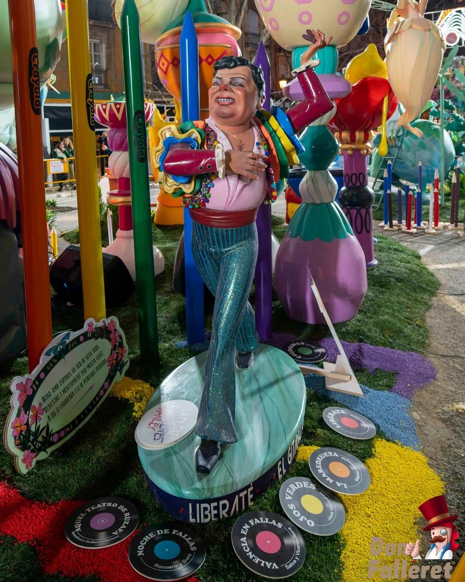 La Falla ganadora del 1º Premio de Sección Especial de las Fallas de Valencia 2023 en imágenes 12