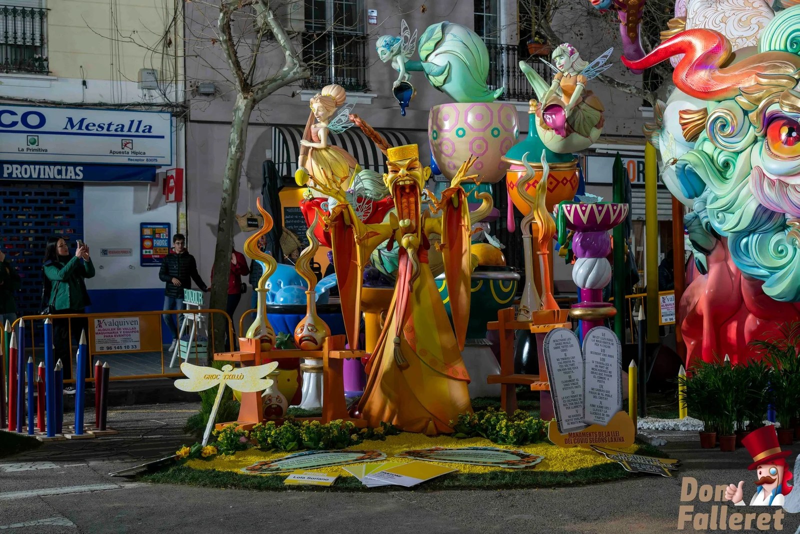 La Falla ganadora del 1º Premio de Sección Especial de las Fallas de Valencia 2023 en imágenes 2