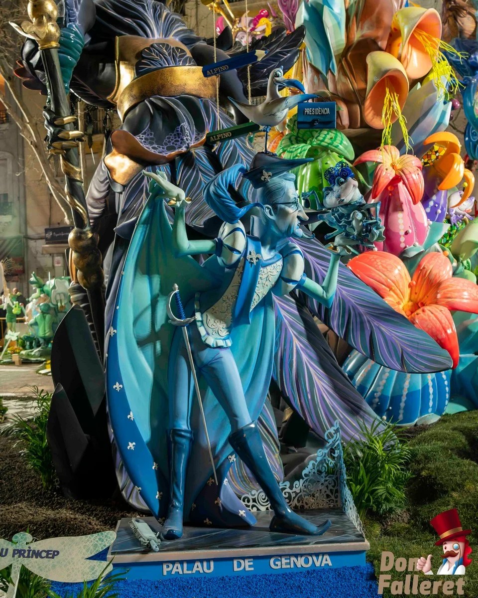 La Falla ganadora del 1º Premio de Sección Especial de las Fallas de Valencia 2023 en imágenes 5