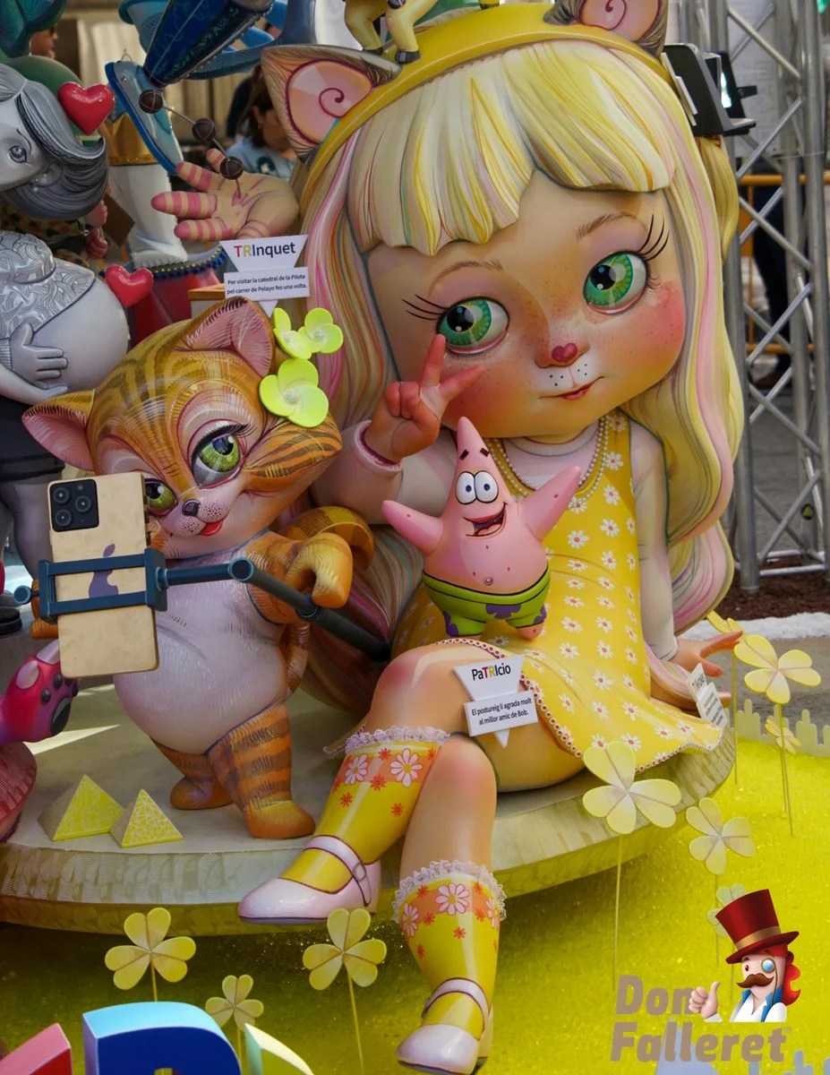 La Falla Infantil ganadora del 1º Premio de Sección Especial de las Fallas de Valencia 2023 en imágenes 2 Infantil Convento 2