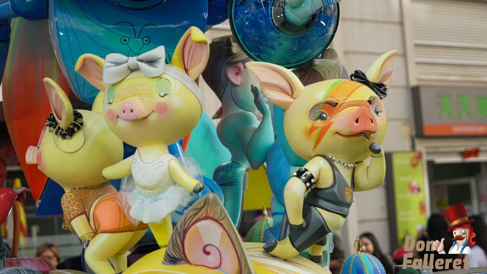 La Falla Infantil ganadora del 1º Premio de Sección Especial de las Fallas de Valencia 2023 en imágenes 4 Infantil Convento 4