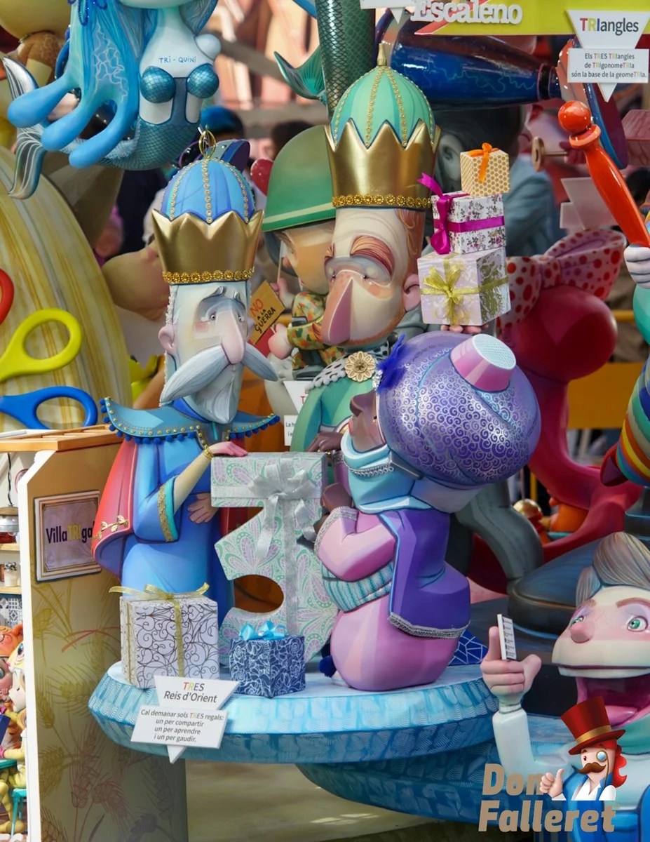 La Falla Infantil ganadora del 1º Premio de Sección Especial de las Fallas de Valencia 2023 en imágenes 6 Infantil Convento 6