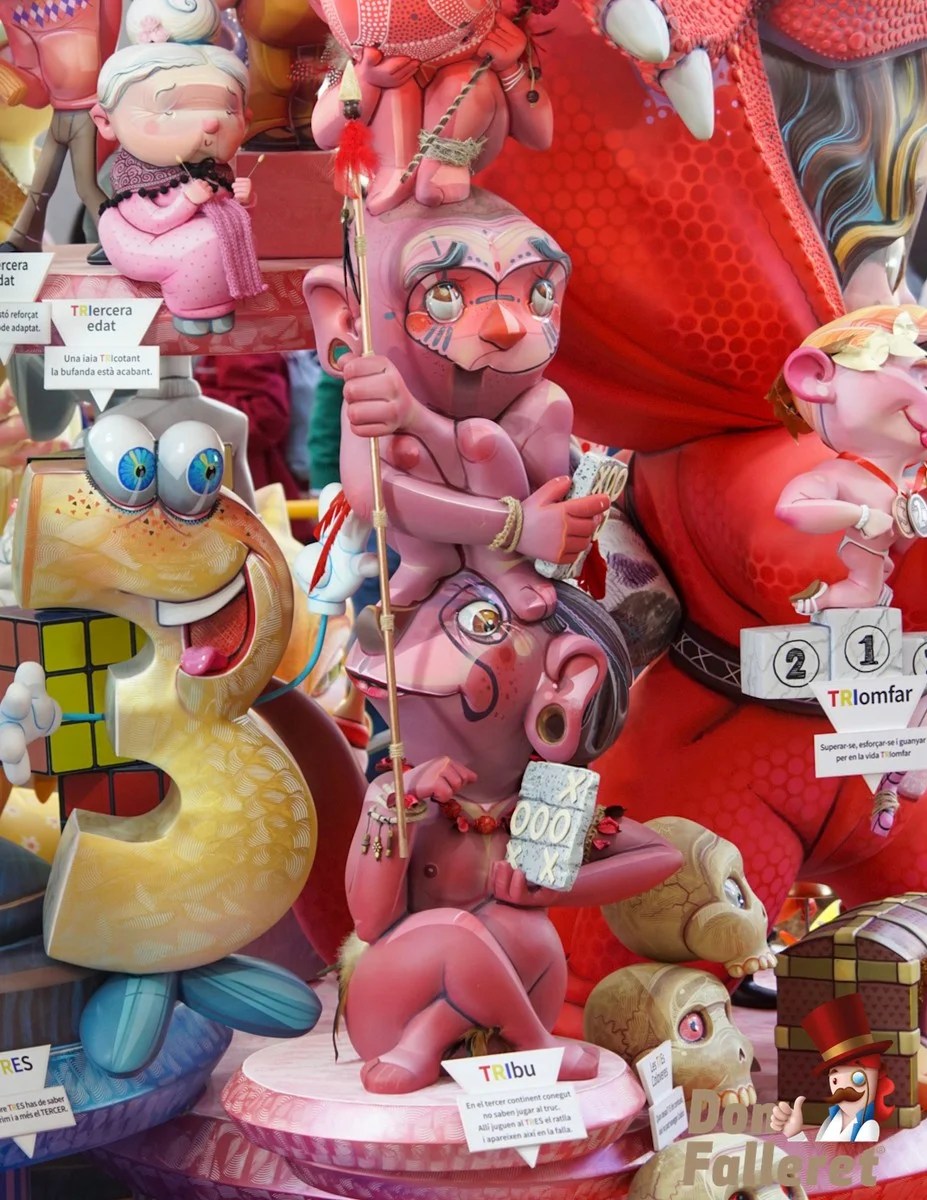 La Falla Infantil ganadora del 1º Premio de Sección Especial de las Fallas de Valencia 2023 en imágenes 8 Infantil Convento 8