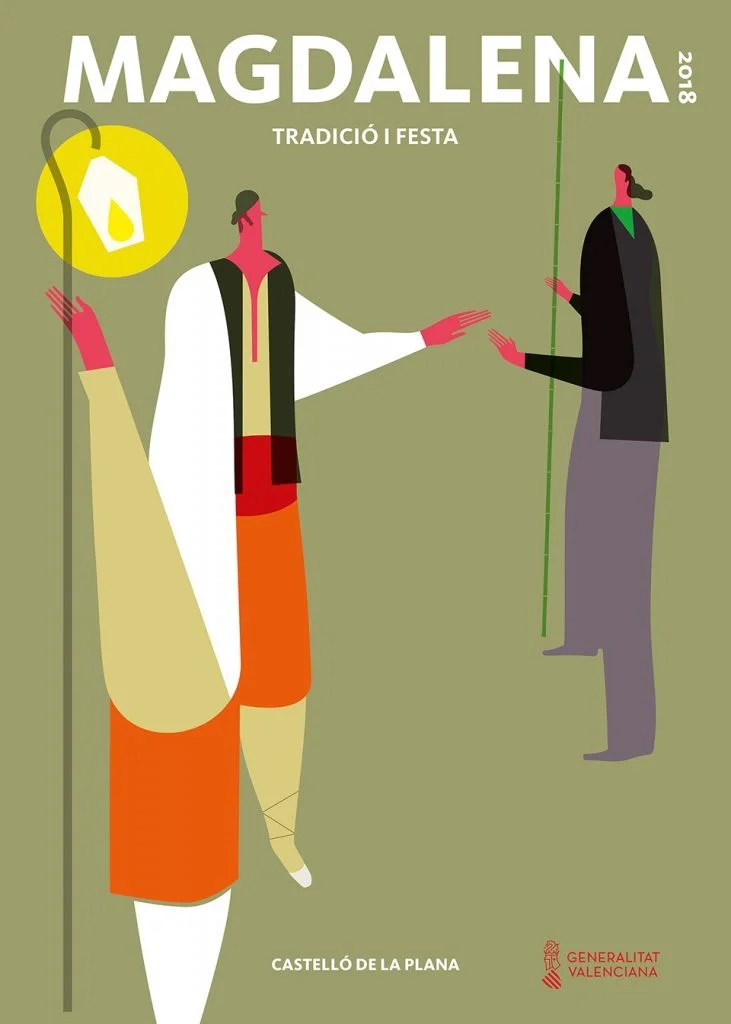 La imagen de las Fallas 2024 estará presente en la Feria Internacional de Turismo de Madrid (Fitur) 3 cartelmagdalena2018