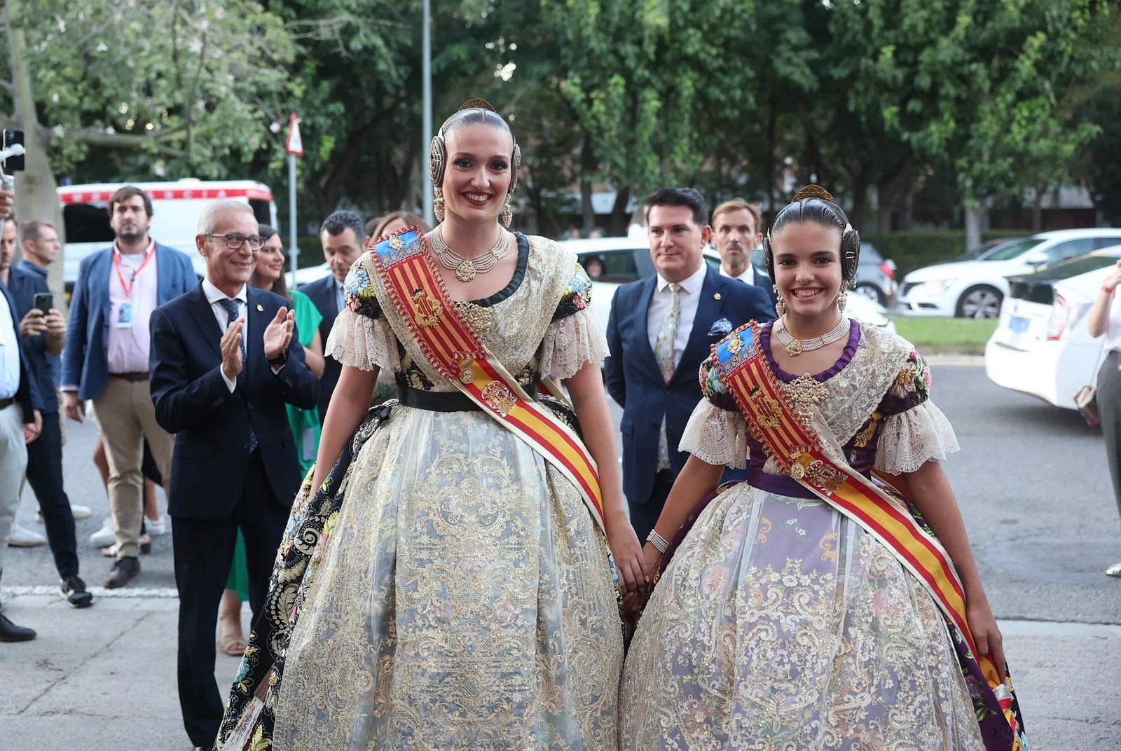 Así ha sido la entrada de las Falleras Mayores de Valencia 2023