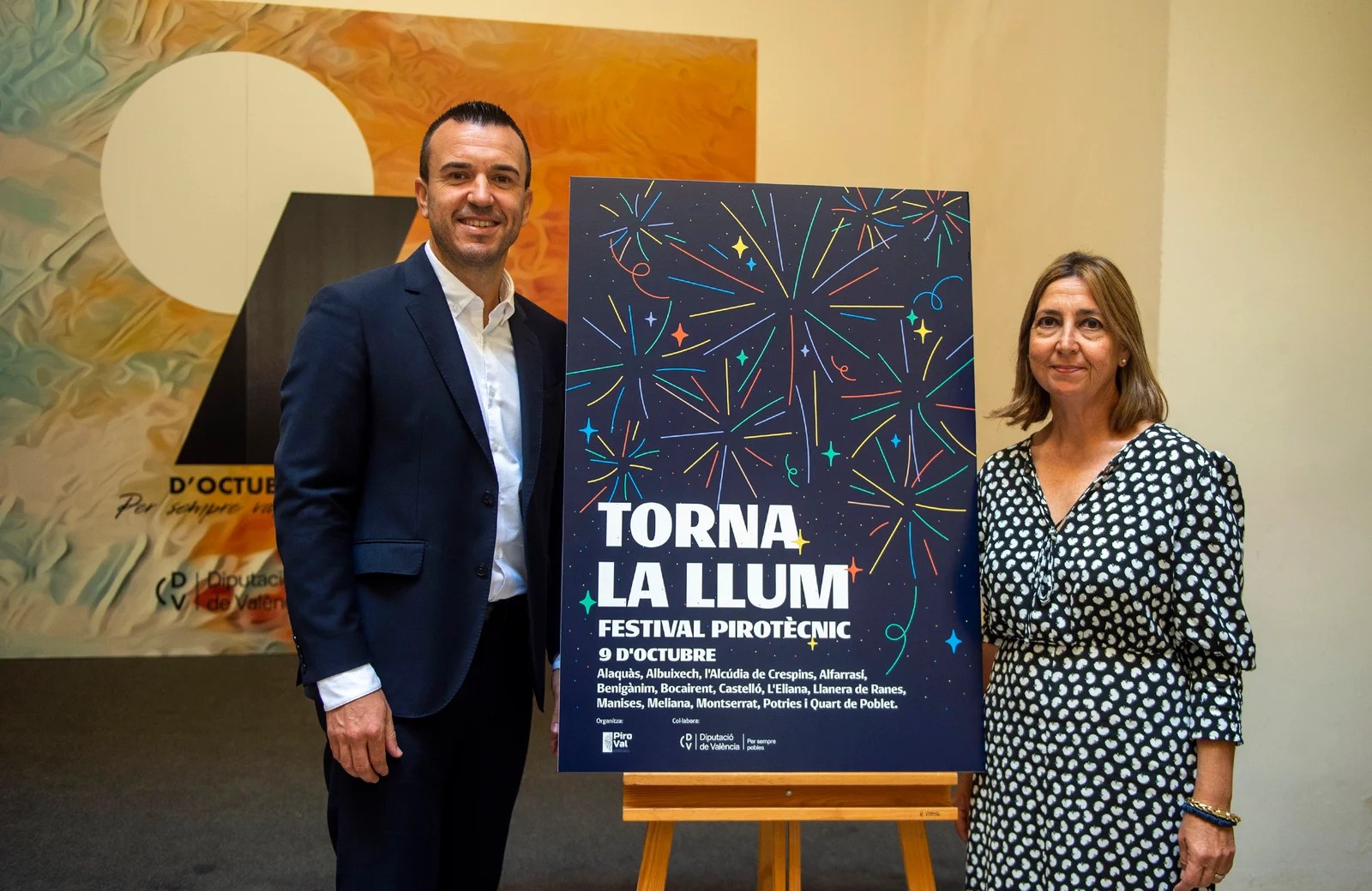 14 espectáculos pirotécnicos iluminarán la noche de la víspera del 9 de octubre 2 Torna la llum foto Abulaila 3