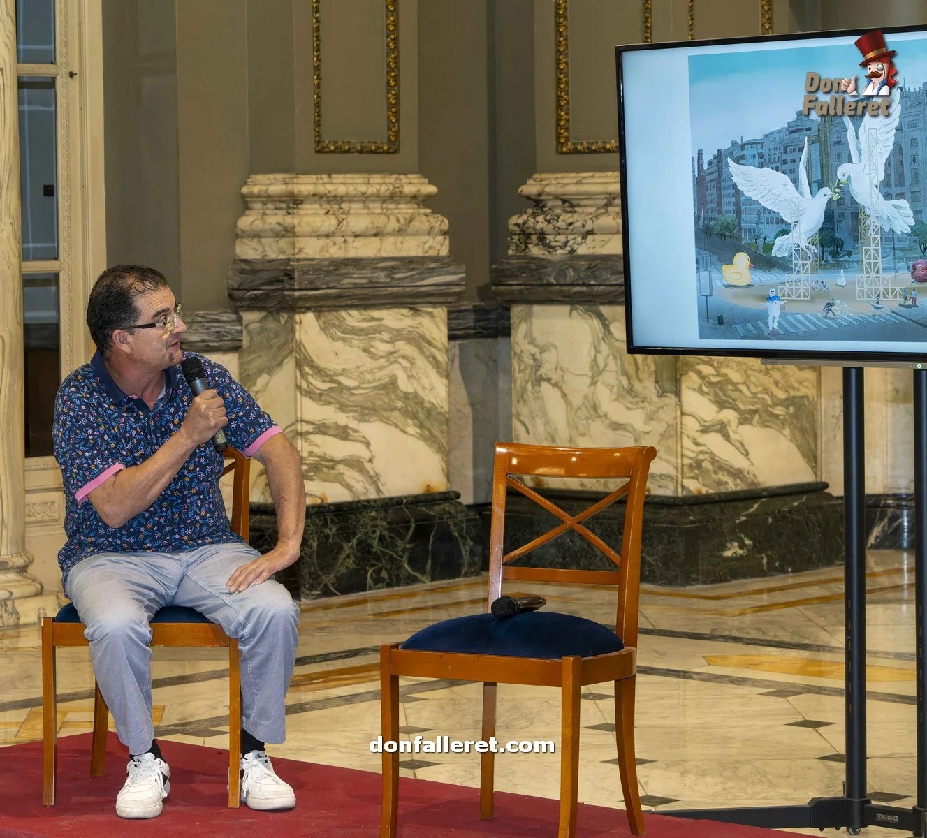 La Paz y la Ecología marcan las Fallas Municipales de Valencia 2024 7 proclamacio 24 19