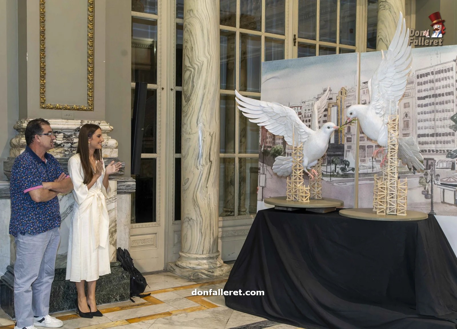 La Paz y la Ecología marcan las Fallas Municipales de Valencia 2024 4 proclamacio 24 22