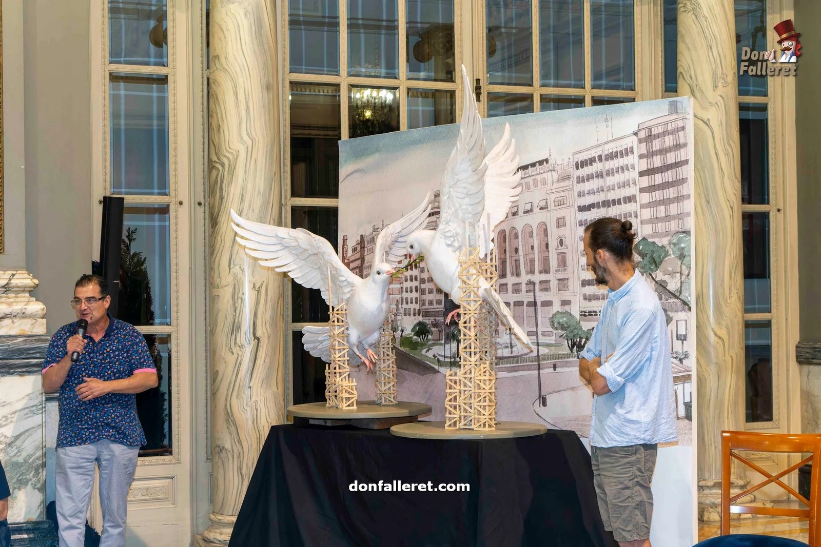 La Paz y la Ecología marcan las Fallas Municipales de Valencia 2024 5 proclamacio 24 24