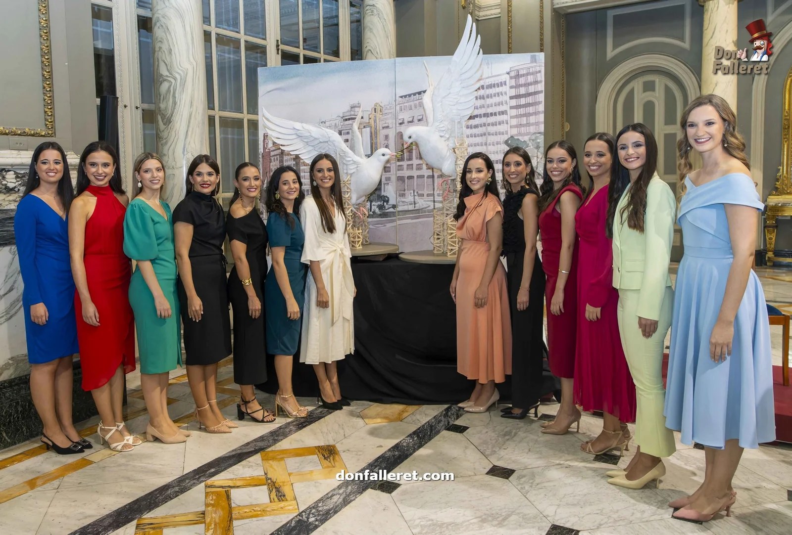 La Paz y la Ecología marcan las Fallas Municipales de Valencia 2024 8 proclamacio 24 29