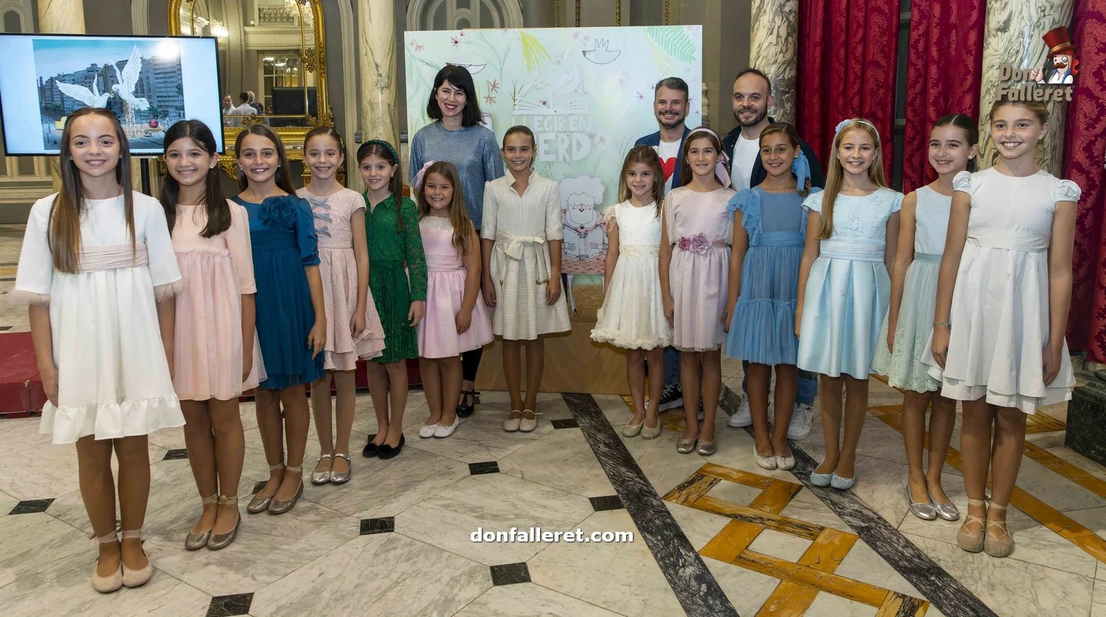 La Paz y la Ecología marcan las Fallas Municipales de Valencia 2024 3 proclamacio 24 30