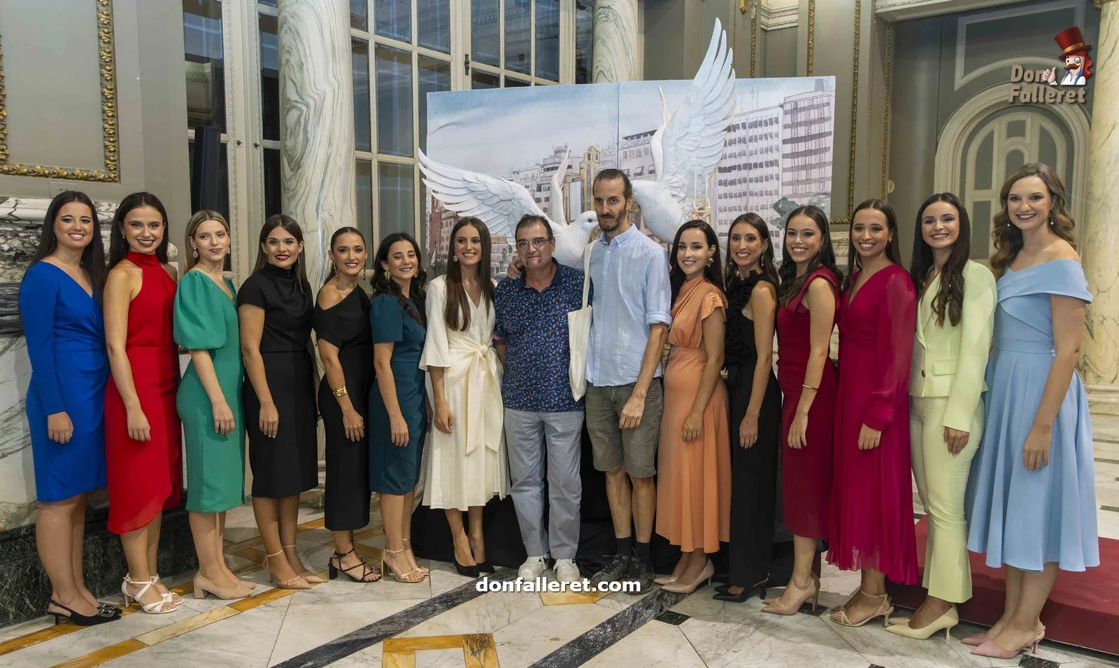 La Paz y la Ecología marcan las Fallas Municipales de Valencia 2024 9 proclamacio 24 32