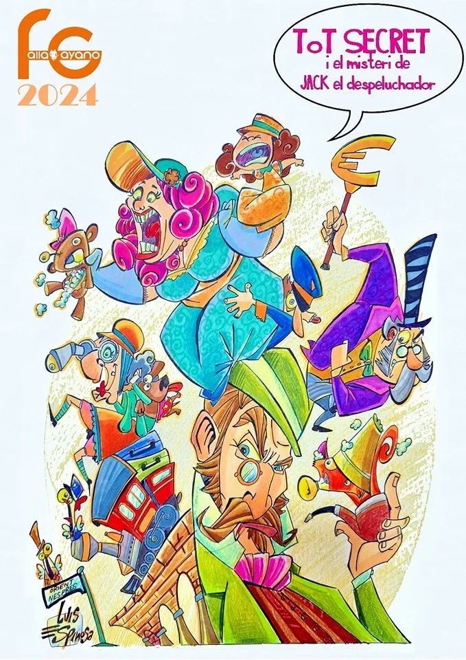 Boceto Falla Grande 2024 Falla Gayano Lluch