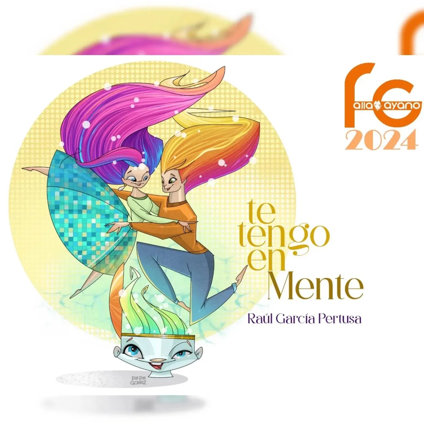 Boceto de la Falla Infantil 2024 Falla Gayano Lluch