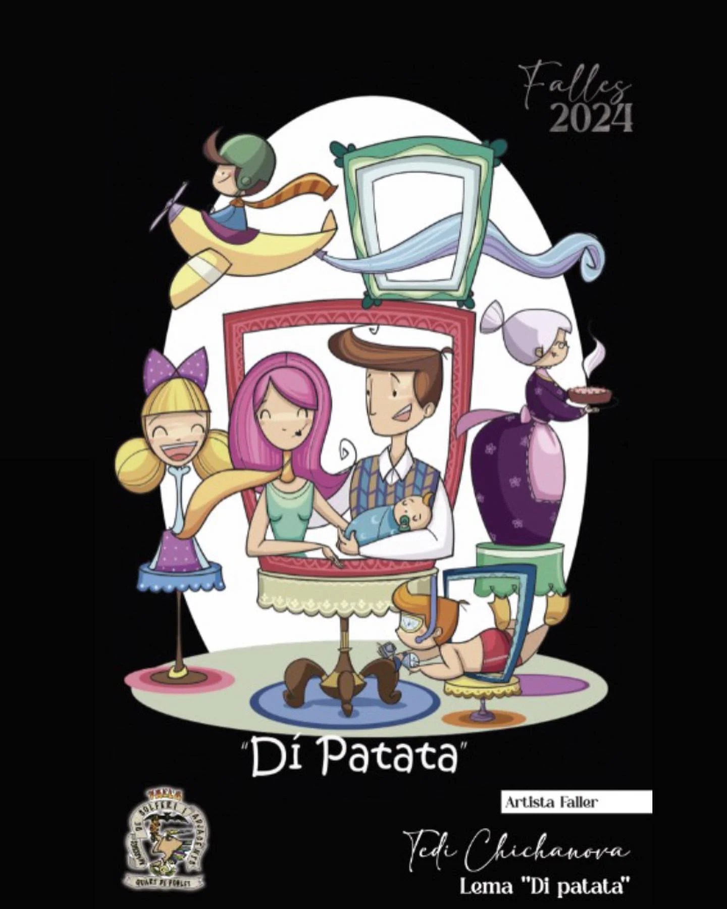 Conoce los bocetos de las Fallas 2024 de la comisión Marqués de Solferí 2 Boceto Falla Infantil 2024 Falla Marques de Solferit