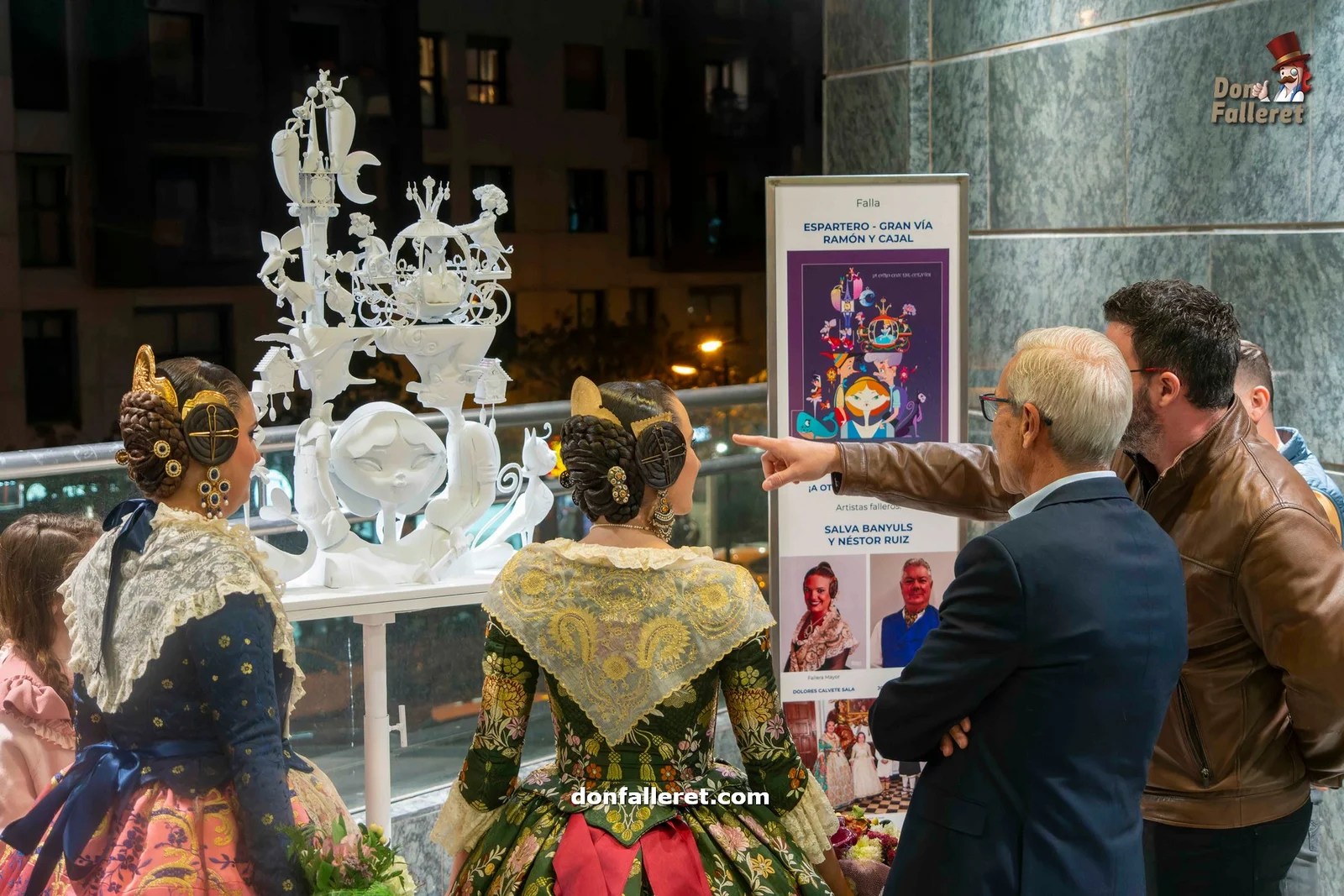 Intenso fin de semana de presentación de las Fallas 2024 de la Federación de 1ª A