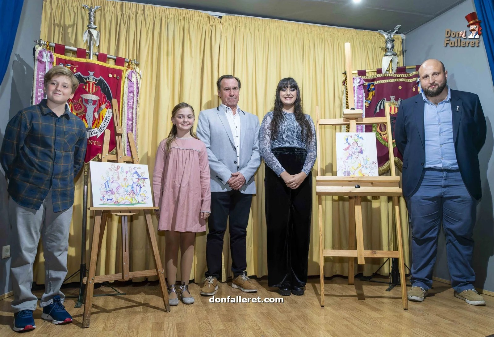 La Falla de la Plaza del Negrito desvela las Fallas de su 175 aniversario 3 BocetosNegrito 11