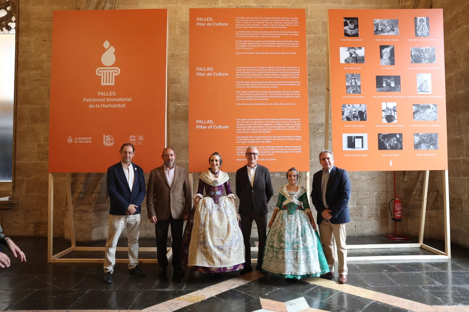 Así ha sido la inauguración de la Exposición «Fallas, Pilar de Cultura» FOTONOTICIA 26 Inaguracion Exposicion Fallas Unesco 2023 23