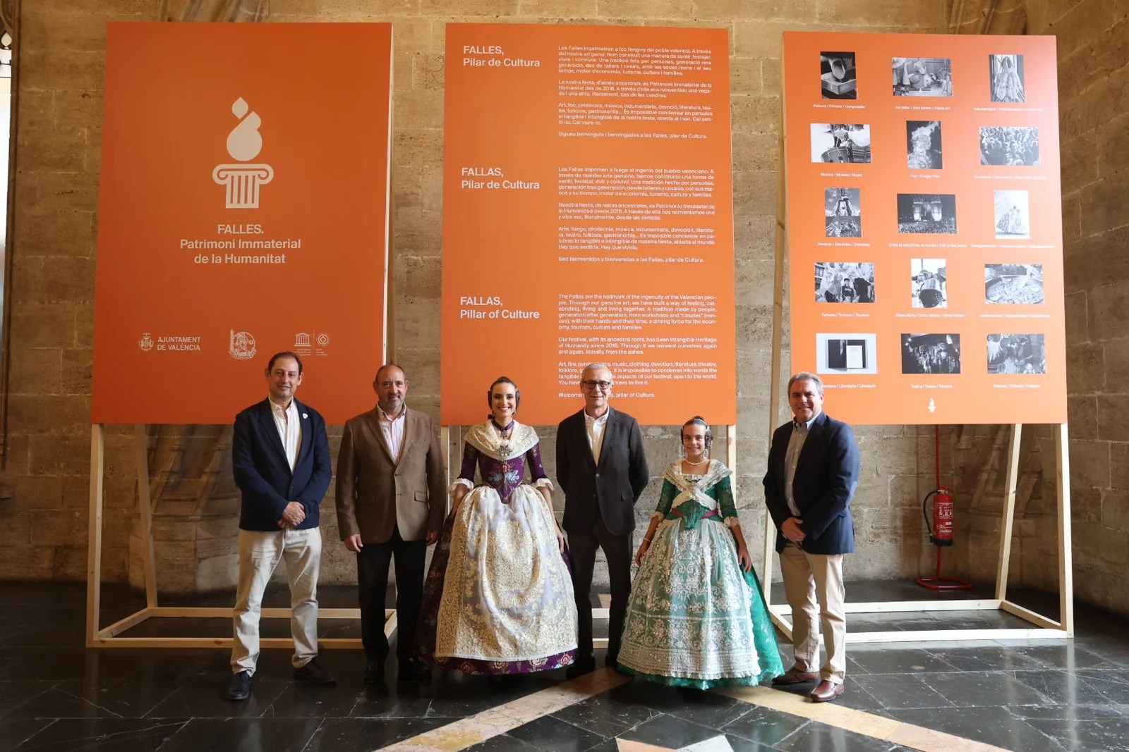 Así ha sido la inauguración de la Exposición «Fallas, Pilar de Cultura» FOTONOTICIA 25 Inaguracion Exposicion Fallas Unesco 2023 24