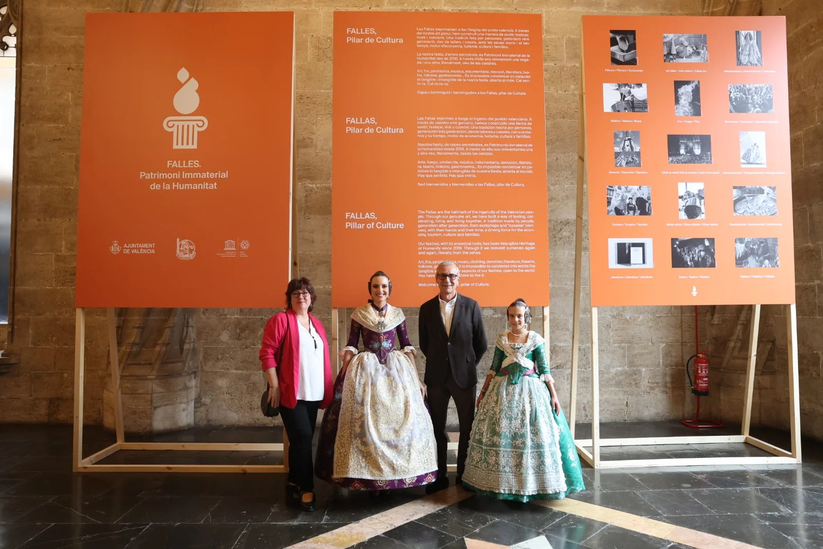 Así ha sido la inauguración de la Exposición «Fallas, Pilar de Cultura» FOTONOTICIA 23 Inaguracion Exposicion Fallas Unesco 2023 26