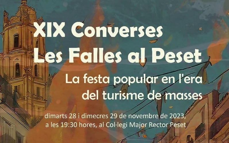 Una nueva edición de Converses Les Falles analizará el impacto del turismo en las Fallas