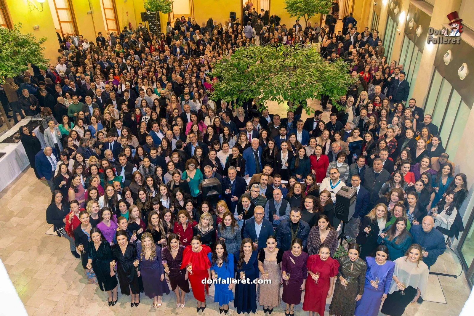 Así fue el Brindis Fallero de Navidad FOTONOTICIA