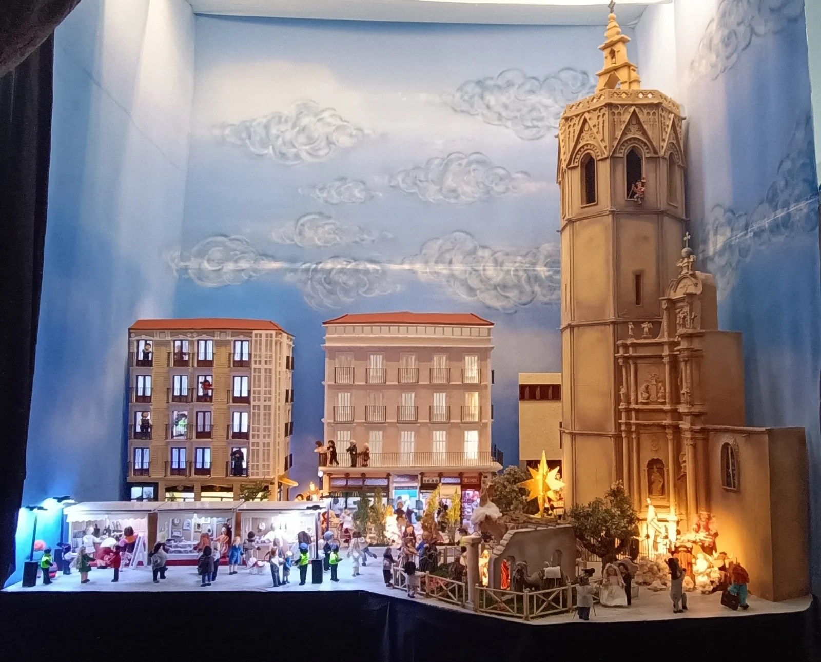 El “Belén del DUC” vuelve a ser un referente en la Navidad valenciana 5 VISTA GENERAL