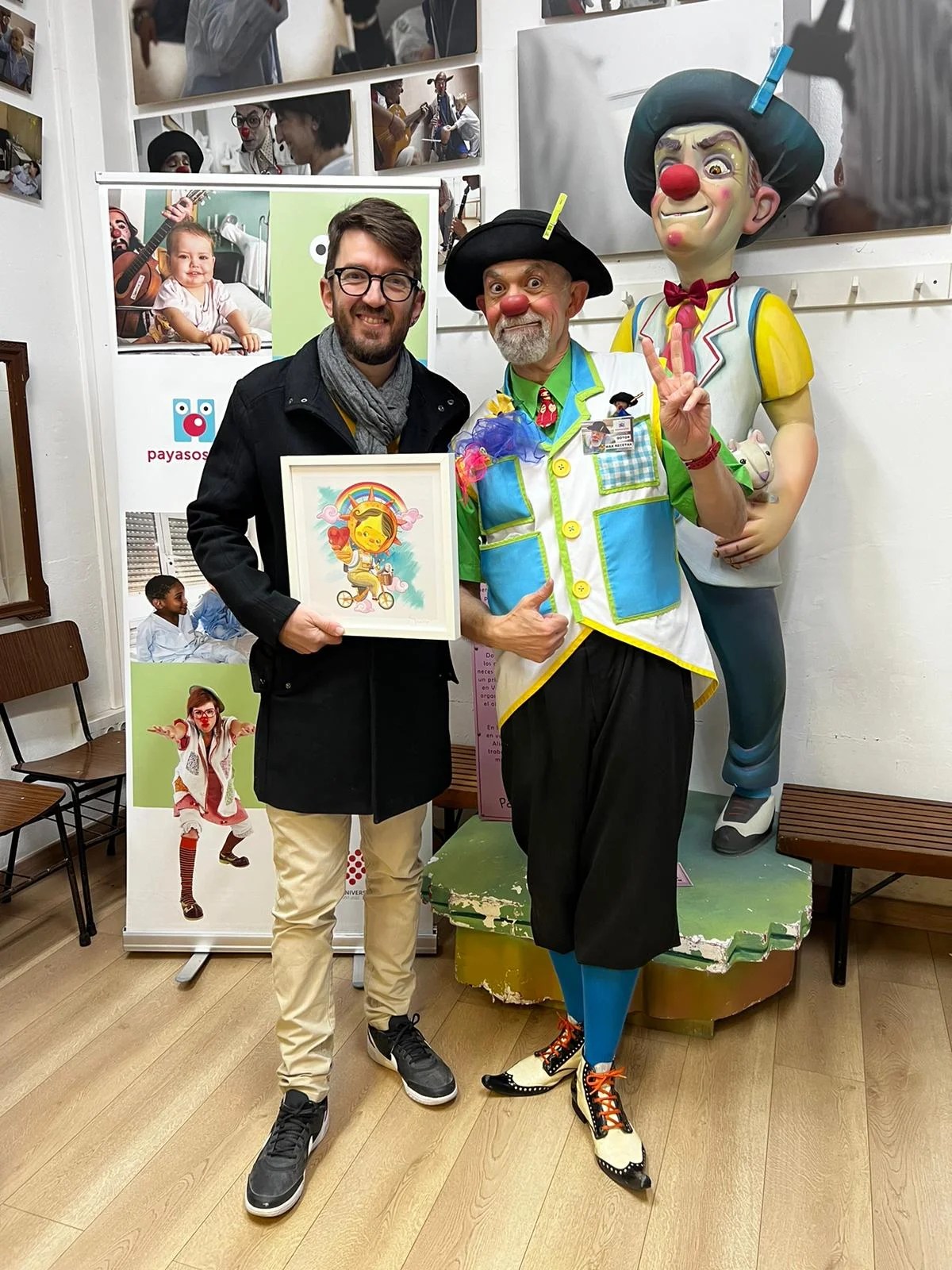 Convento Jerusalén y José Gallego lanzan una campaña solidaria en favor de Payasospital 2 verticalentrega