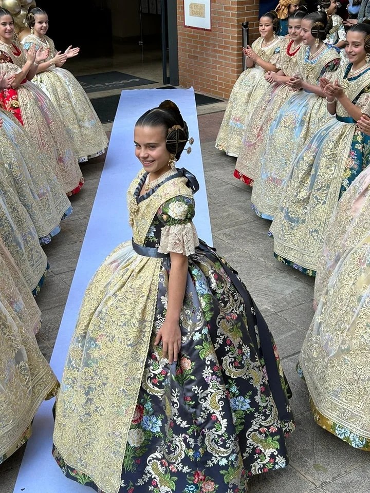 La Exaltación de Marina García Arribas, Fallera Mayor Infantil de Valencia 2024, un deseo soñado 1 Espolin Fallera Mayor Infantil de Valencia 2024