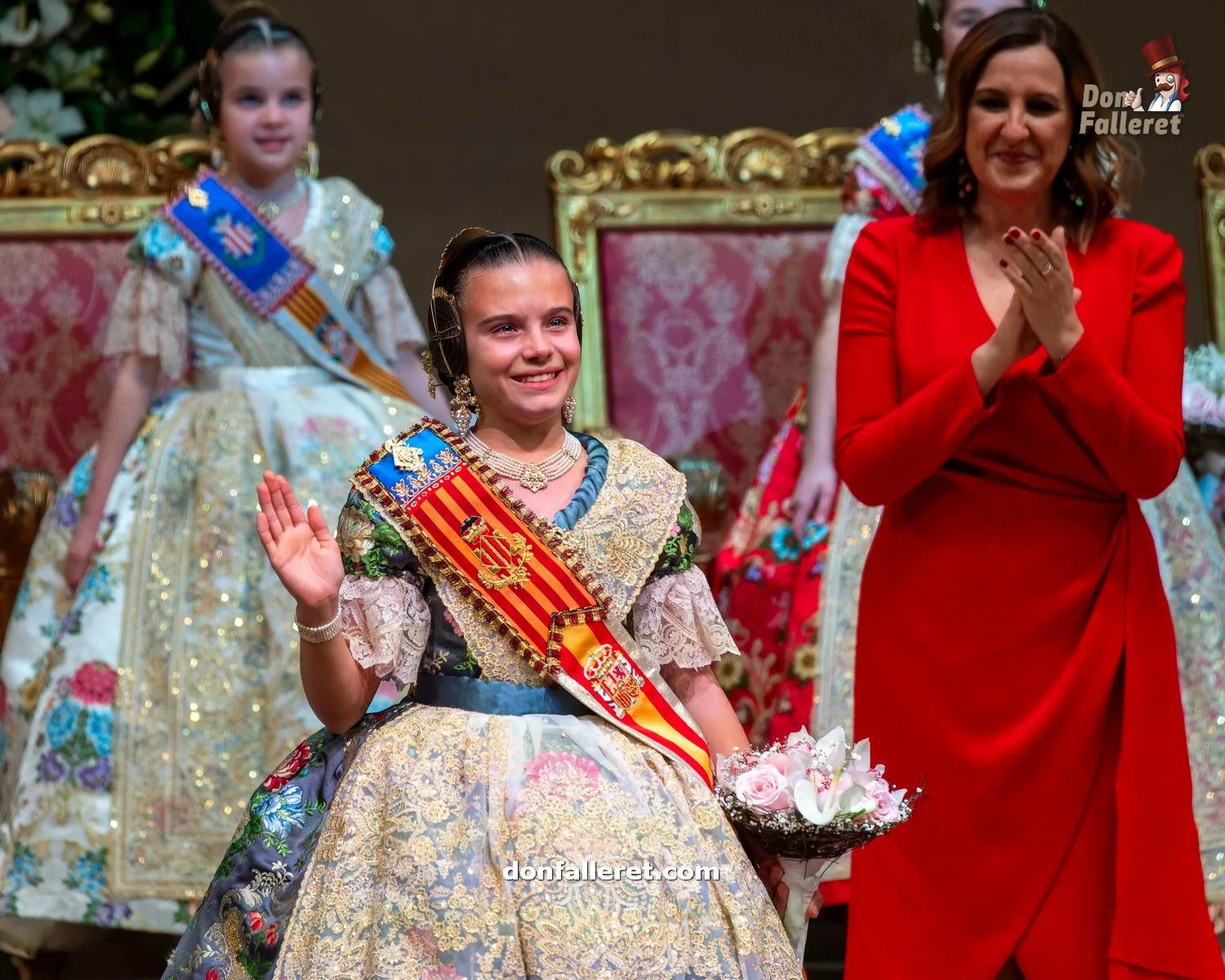 Exaltación de Marina García Arribas, Fallera Mayor Infantil de Valencia 2024 - Don Falleret_10