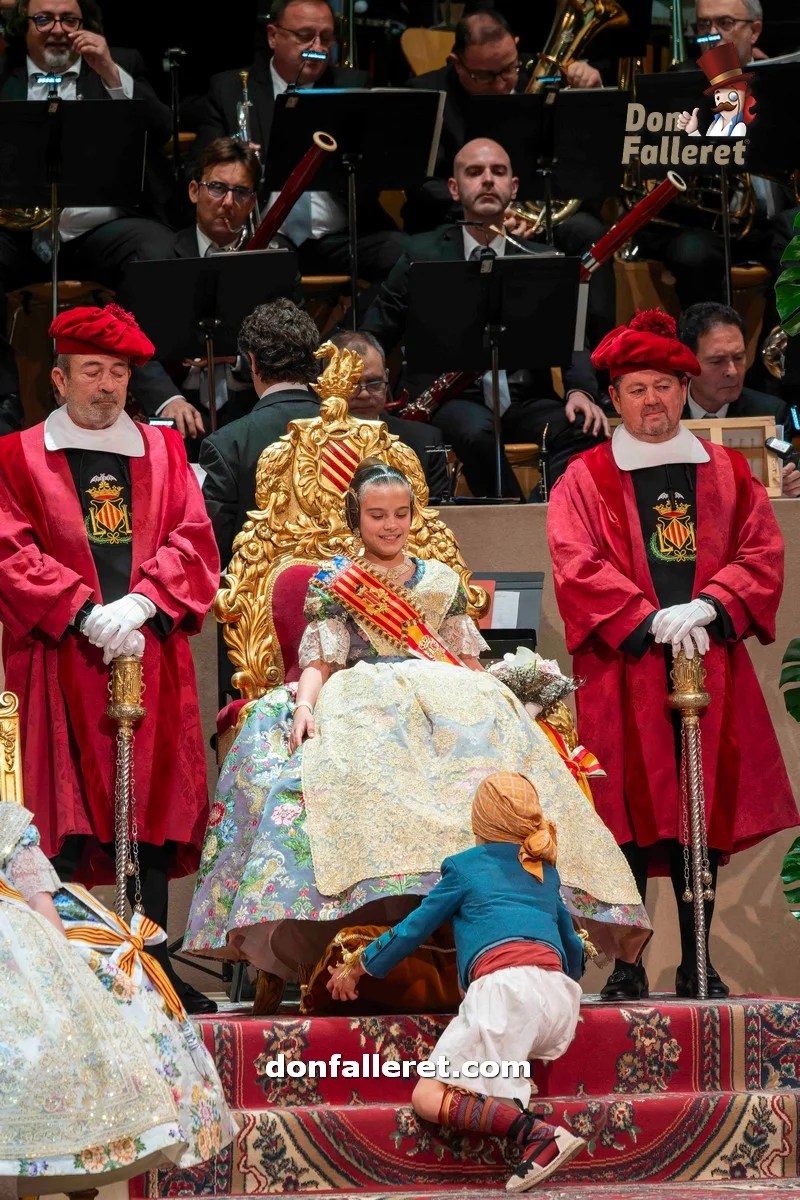 La Exaltación de Marina García Arribas, Fallera Mayor Infantil de Valencia 2024, un deseo soñado 4 Exaltacion de Marina Garcia Arribas Fallera Mayor Infantil de Valencia 2024 Don Falleret 12