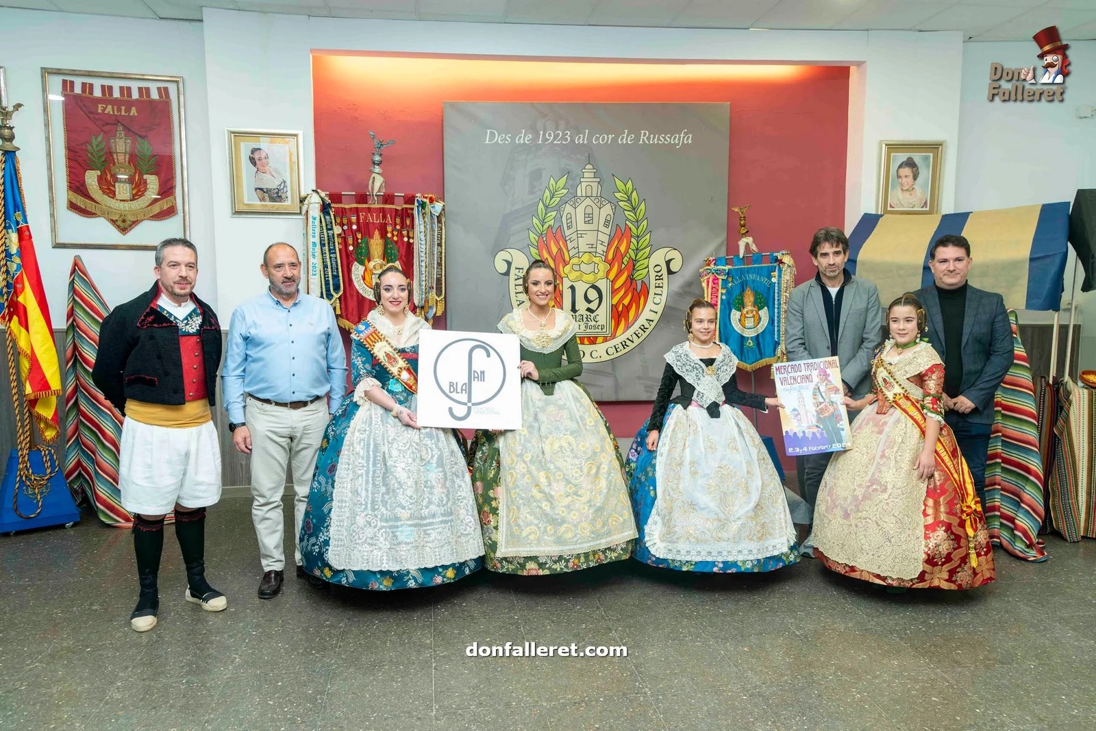 Fotografía final del acto