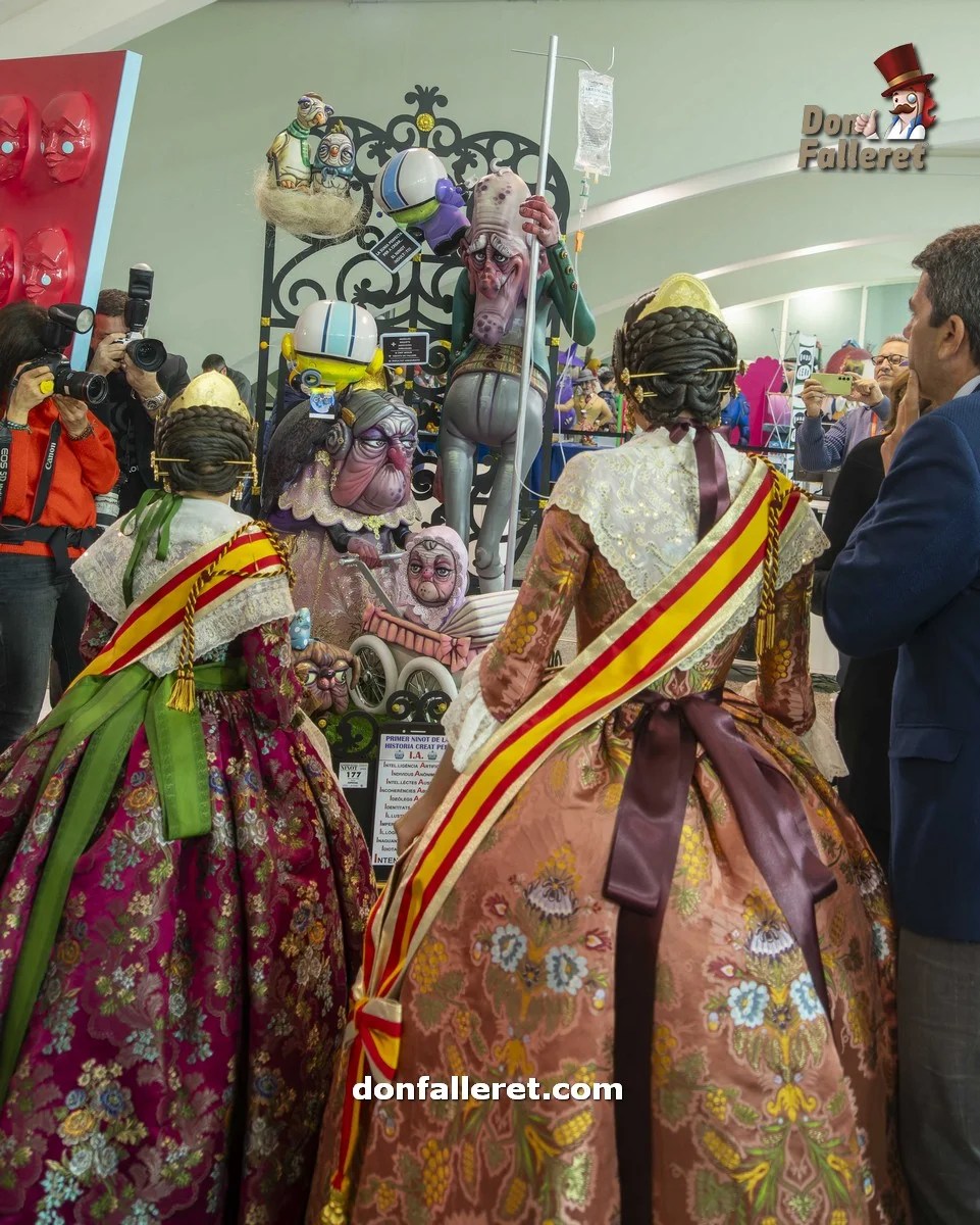 Abre sus puertas la Exposición del Ninot de las Fallas de Valencia 2024 7 Inauguracion Exposicion del Ninot 2024 Don Falleret 36