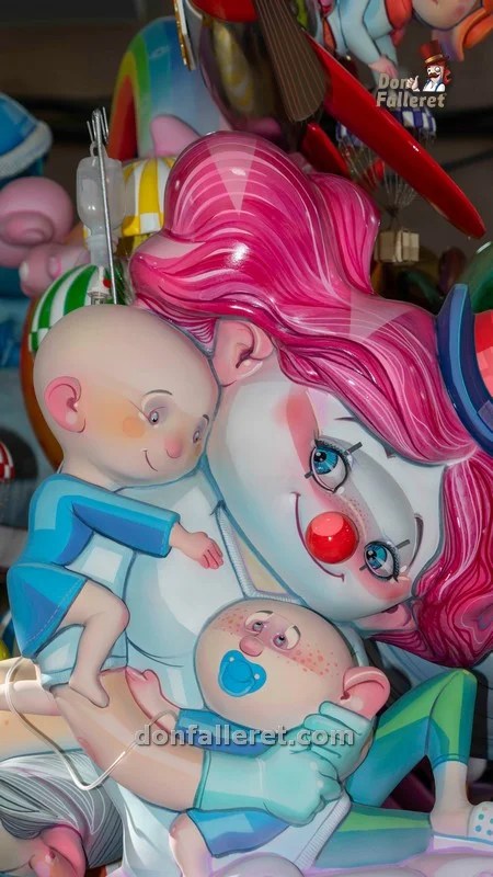 Convento Jerusalén-Matemático Marzal Gana el Primer Premio de la Sección Especial Infantil en las Fallas de Valencia 2024 11 Falla Convento 10